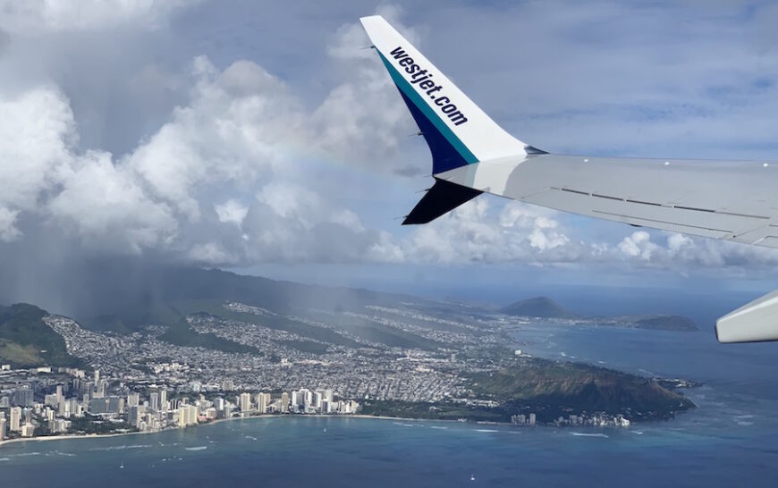 Honolulu Airport WestJet Arrivals
